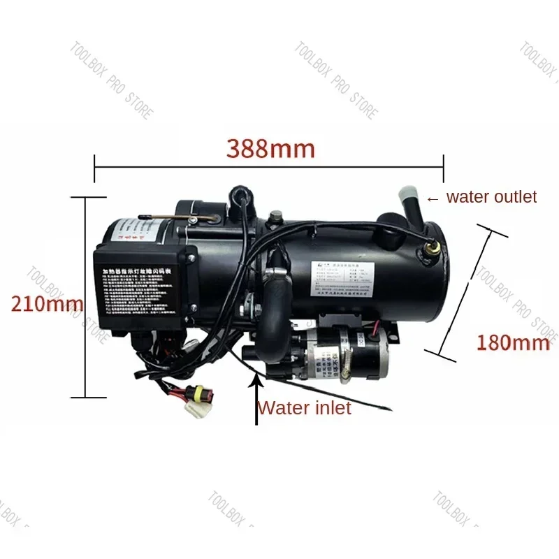 10 кВт автомобильный стояночный обогреватель дизельное нагревательное масло 24 В