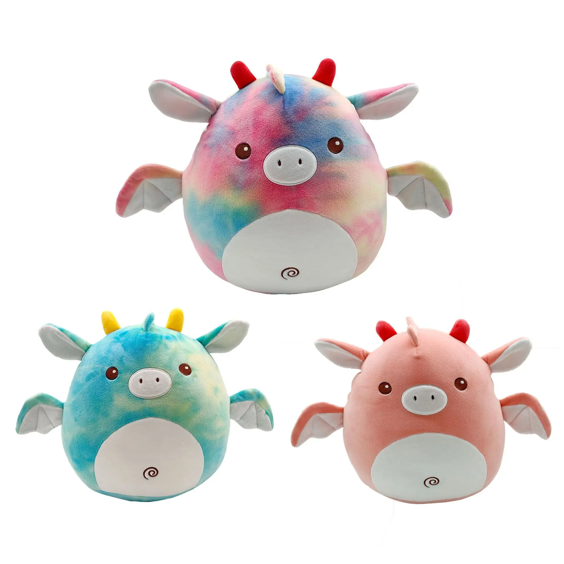 

Маленькая плюшевая подушка в виде летающего дракона, свиньи, единорога, леса, летающее животное, комфорт для сна, детский праздничный подарок