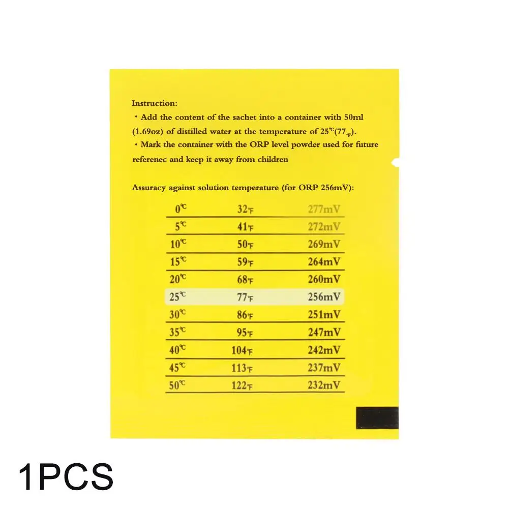 PH Calibration Buffer Solution ORP PH Fluid Correcting Powder Set Solution Powder For Testing Measure Tool