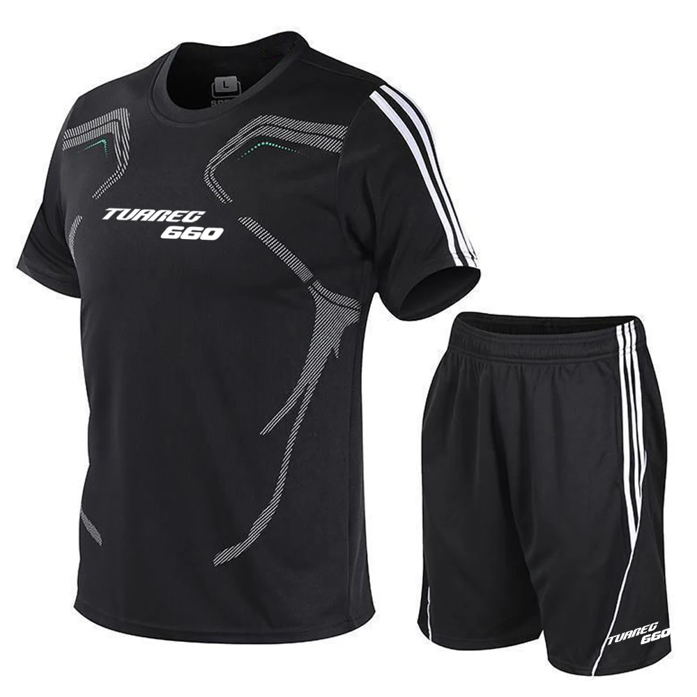 

FOR APRILIA TUAREG 660 tuareg660 short sleeved men's T-shirt breathable loose fitting sportswear summer with logo