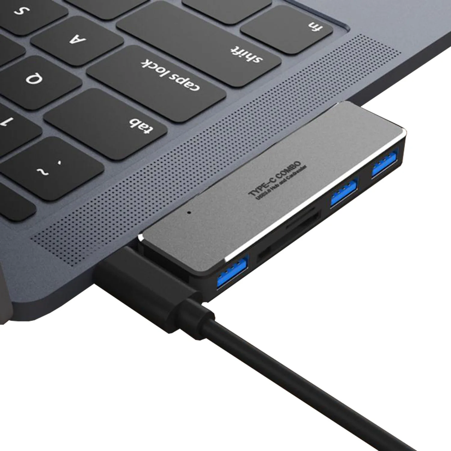 USB 3.0 Type-C Hub к HDMI адаптеру 4K Thunderbolt 3 C с 1 TF SD Reader слот для MacBook Pro/Air/Huawei Mate |