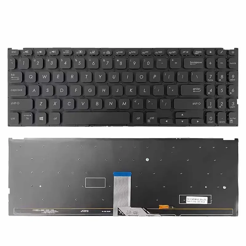 Новая клавиатура с подсветкой для ASUS X512 F512D Y5100U M5050D Y5000F V5000F D V5000J