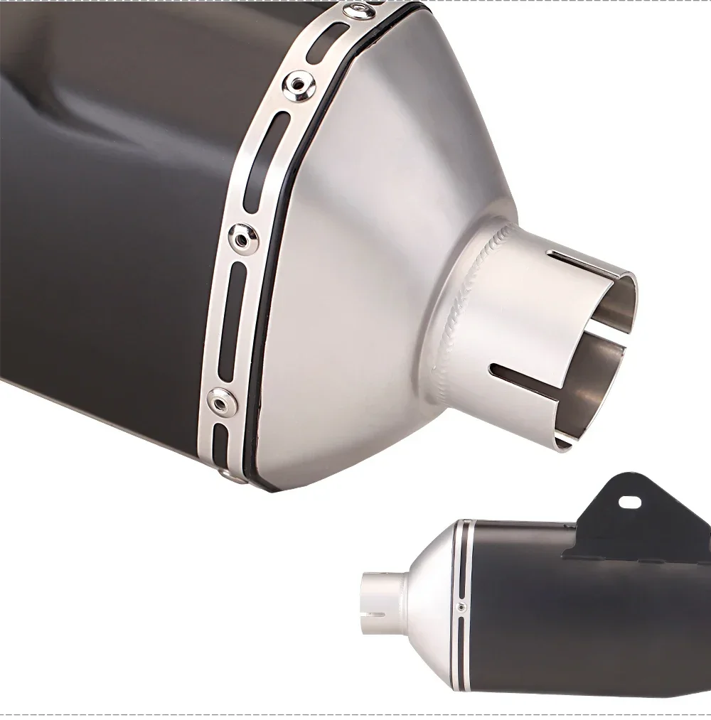 Универсальный мотоциклетный глушитель из углеродного волокна модифицированный