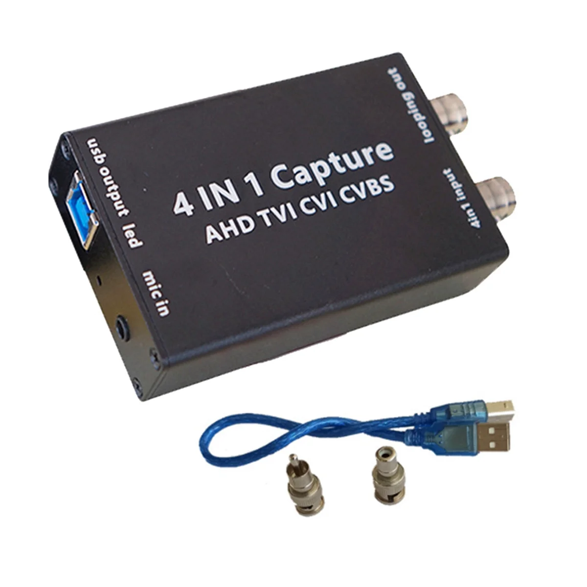 Карта видеозахвата Ahd Cvbs Tvi Cvi вход USB выход 1080P аналоговая HD-карта без привода с