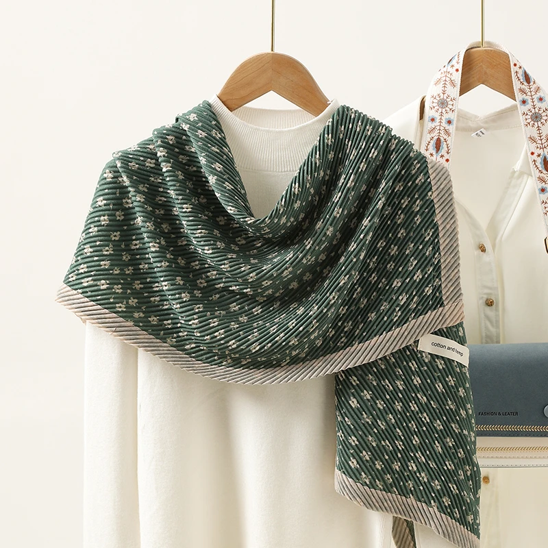 Женский шарф зимний теплый модный брендовый дизайнерский двусторонний одеяло