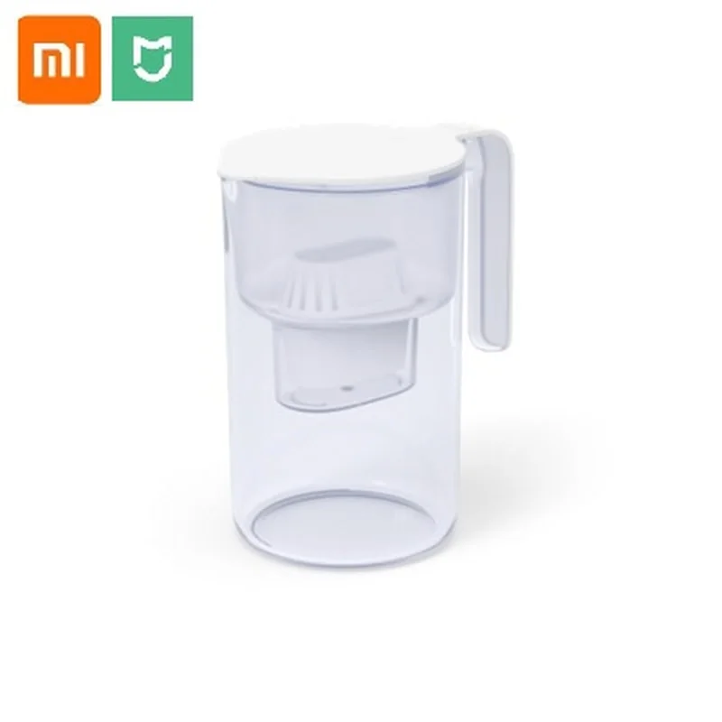 

Xiaomi Mijia Filter Kettle Multiple Efficient Filtering AS Material Sodium Free Water Filter For Home LED Light Reminder