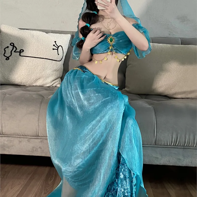 Экзотический костюм западного танца Dunhuang