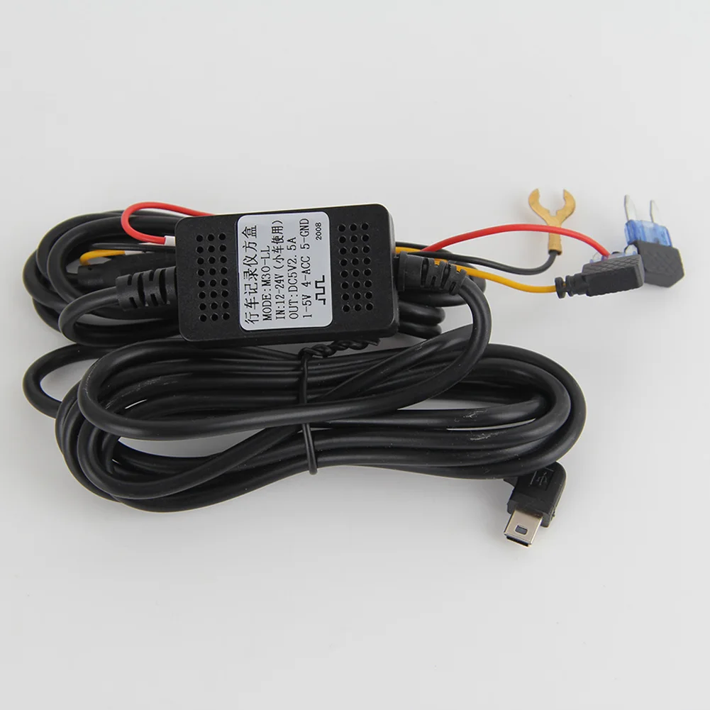 

USB Car Hardwire Kit Box Charger Adapter for Constant Power Supply of For Dash Cam Camera DVR High Quality and Durable