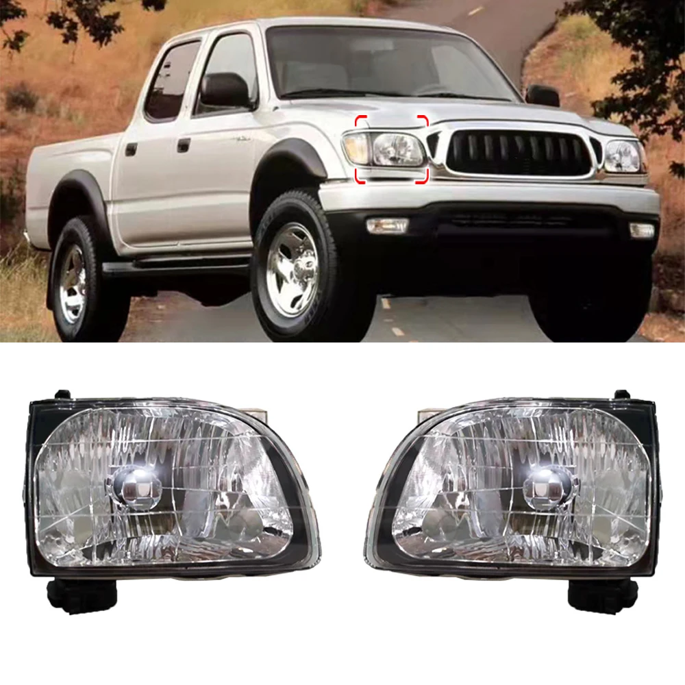 

K-автомобильная передняя фара с лампочкой для Toyota Tacoma 2001 2002 2003 2004 R 81110-04110 L 81150-04110