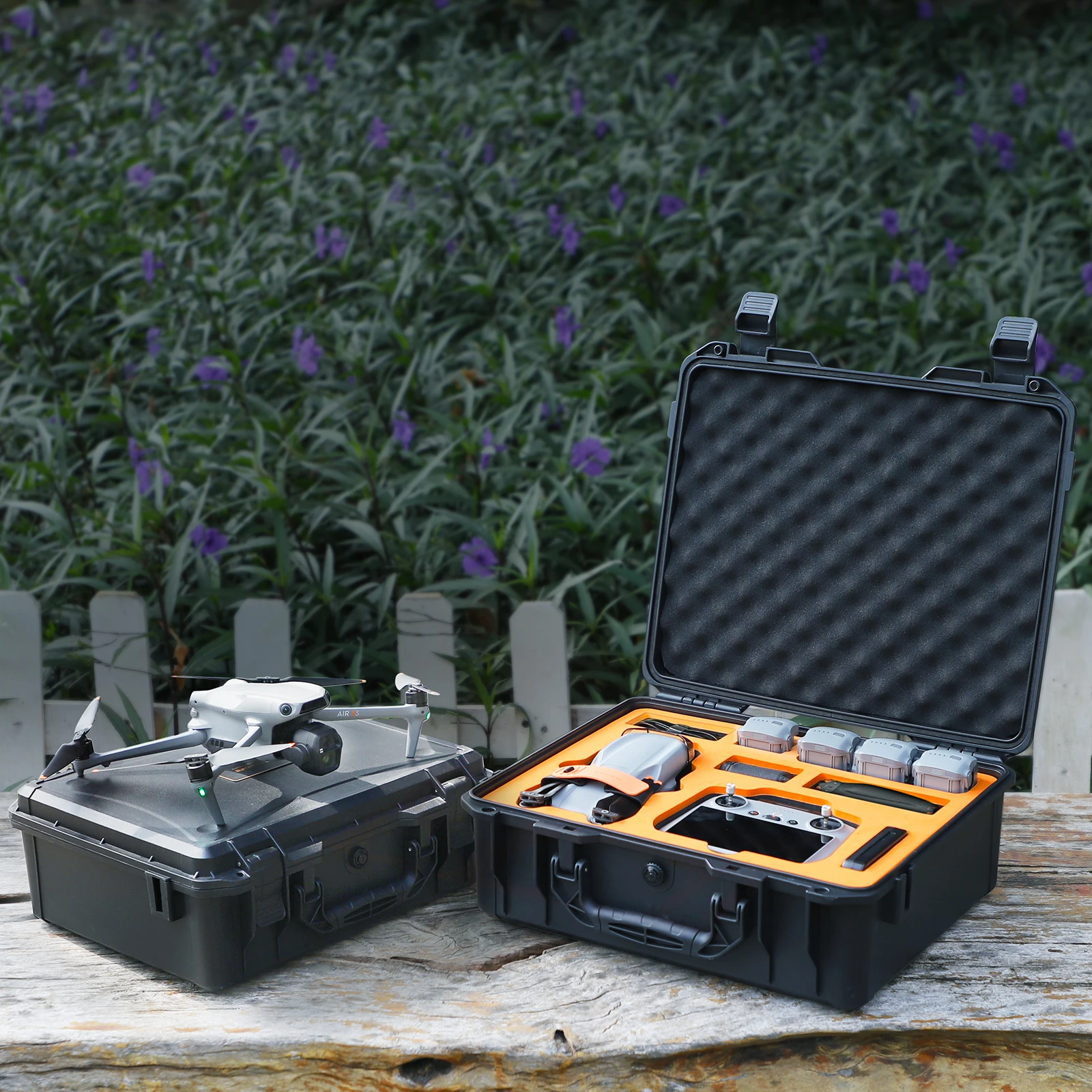 Фото Взрывозащищенная коробка для DJI AIR 3S, противоударный водонепроницаемый жесткий чехол, безопасная сумка для хранения для DJI AIR 3S №1