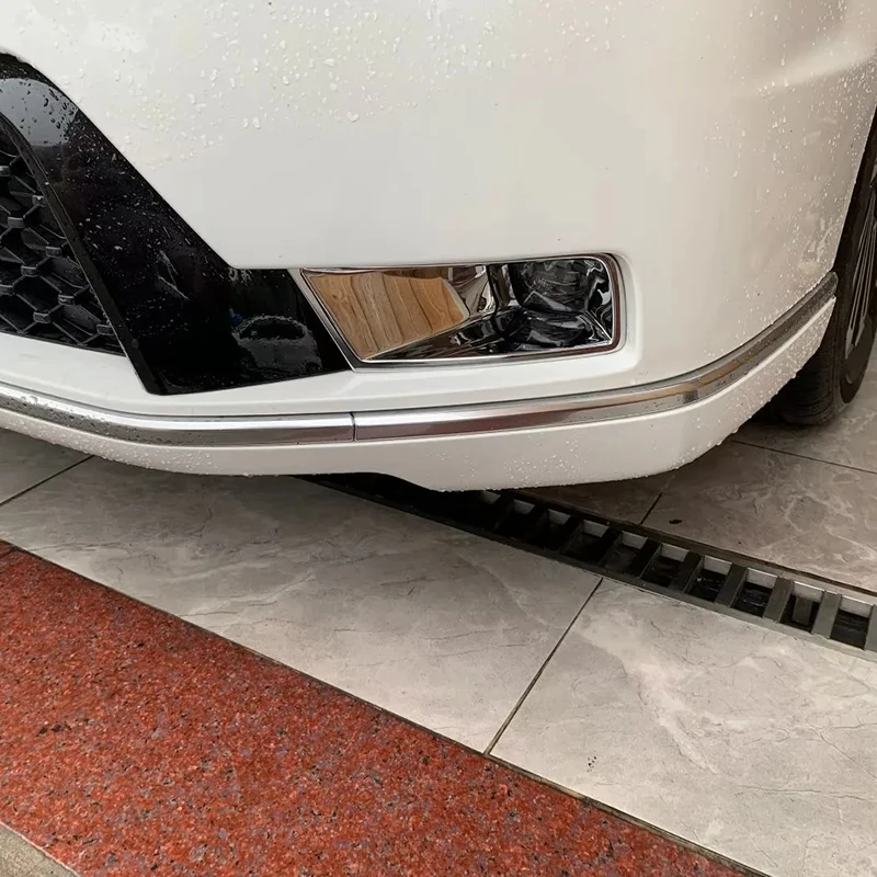 

Для Honda Stepwgn Spada 2022 2023 ABS хромированный передний противотуманный фонарь противотуманная фара крышка отделка защита автомобиля внешние аксессуары