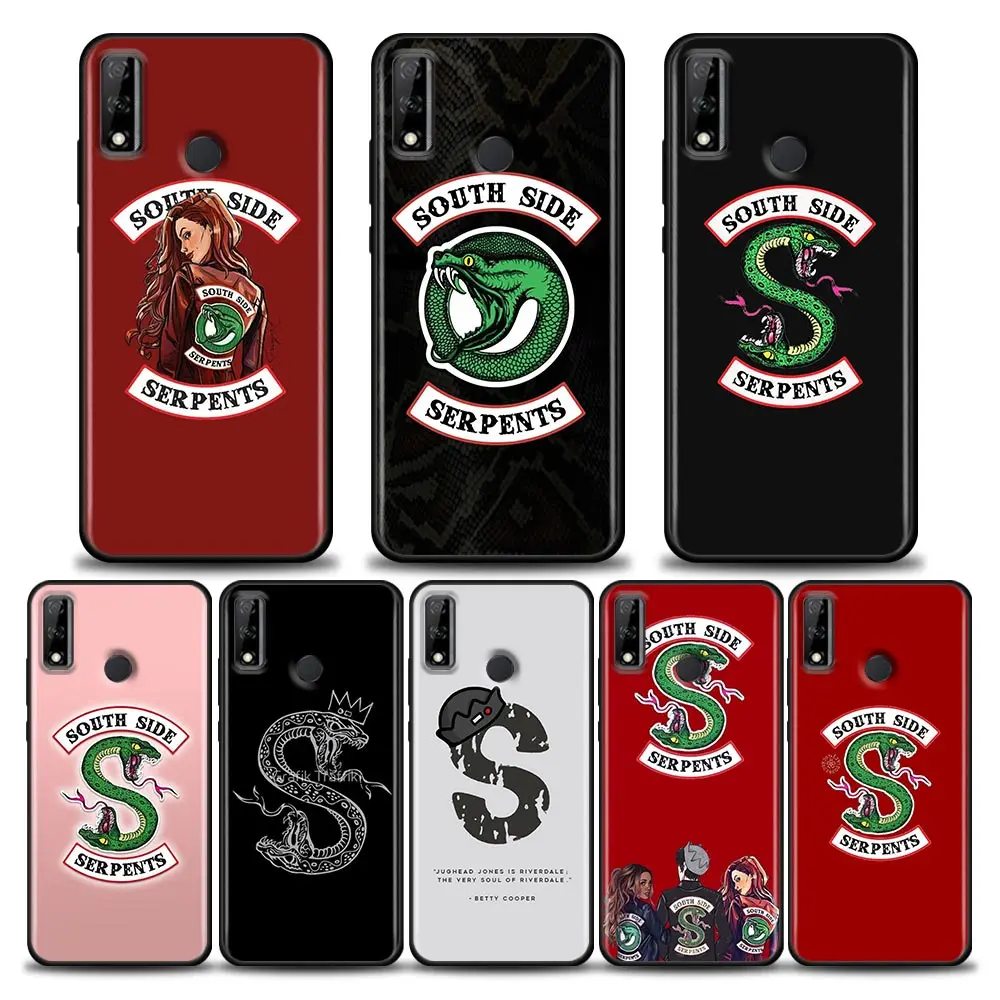 

Phone Case for Huawei Y6 Y7 Y9 2019 Y5p Y6p Y8s Y8p Y9a Y7a Mate 10 20 40 Pro Silicone Cover Snake Riverdale South Side Serpents