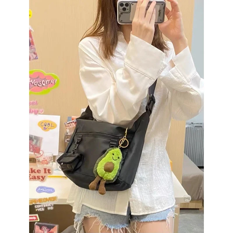 Japanese Harajuku Crossbody Bag Men's Functional Crossbody Shoulder Bag Women's Casual Chest Bag Fashion