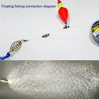 fishing net throwing floating fishing bottom fish net explosion hook trapped fishing sticky fish netfishing accessories