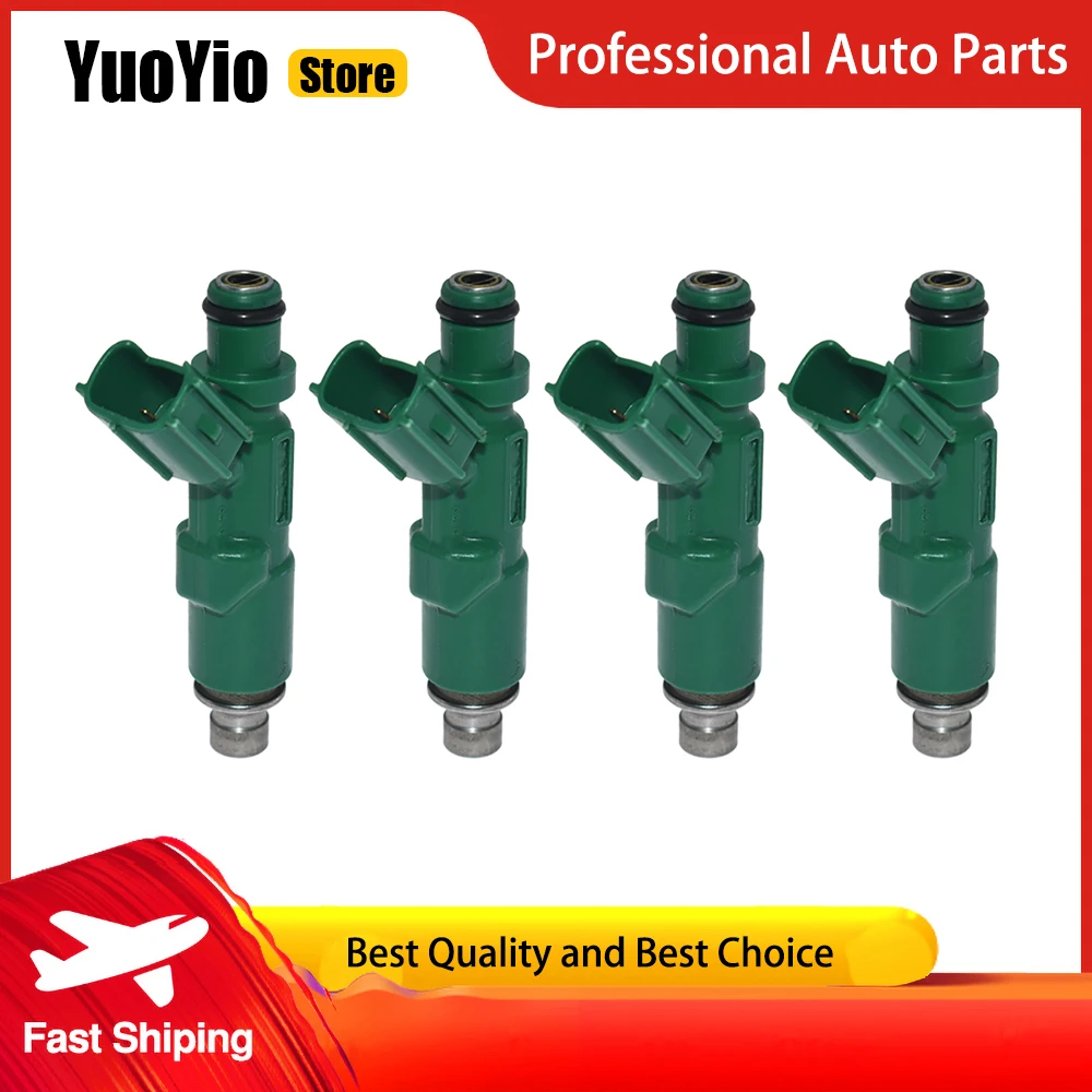 

YuoYio New 4pcs Fuel Injectors 23250-21020 For Toyota Prius 2001-2009 Echo 2000-2004 Scion xA xB 2004-2006 1.5L