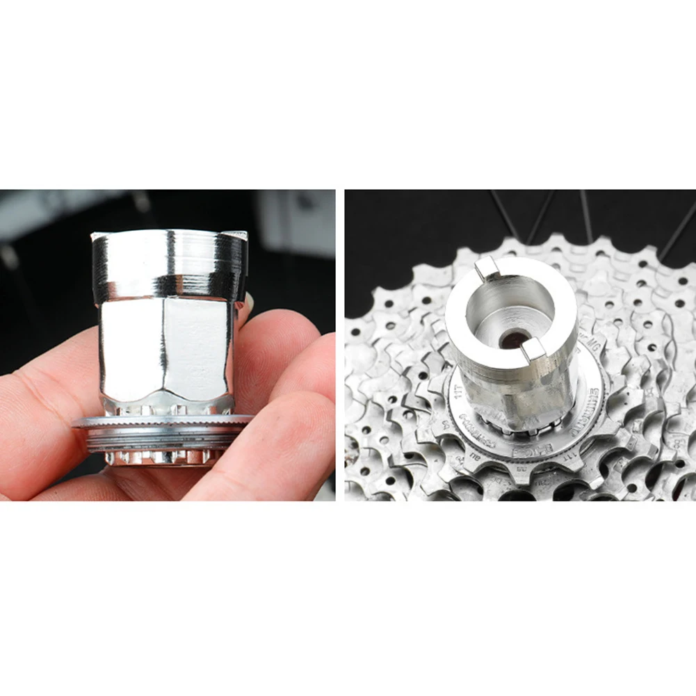 

Disassemble Freewheel Base MTB One-word Mouth Remover Repair Tools Road Bike Socket 155*28*28mm 2 In 1 Bicycle
