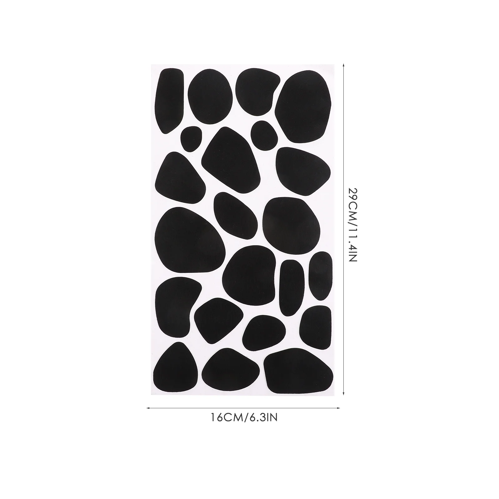 6 листов клейкие фетровые наклейки самоклеящиеся аксессуары ручной работы DIY