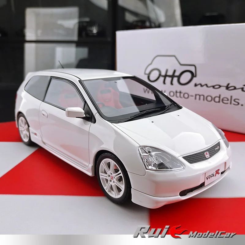 

Модель автомобиля из смолы 1:18 OTTO Honda Civic Тип R EP3 2005 ручная версия