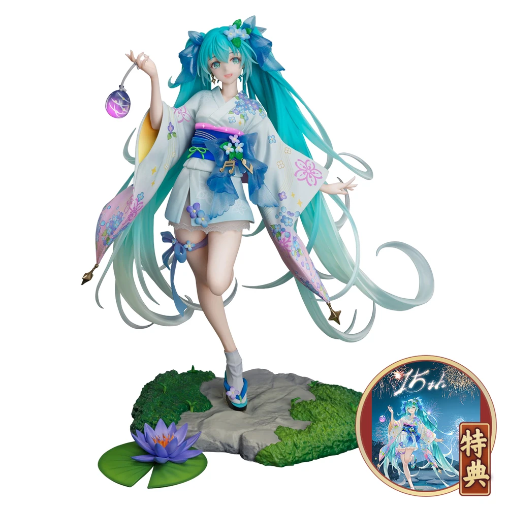

Предварительная продажа Vocaloid Hatsune Miku Midsummer, фейерверки Фигурная модель, специальный выпуск, аниме фигурки, модель, игрушки, коллекционные предметы