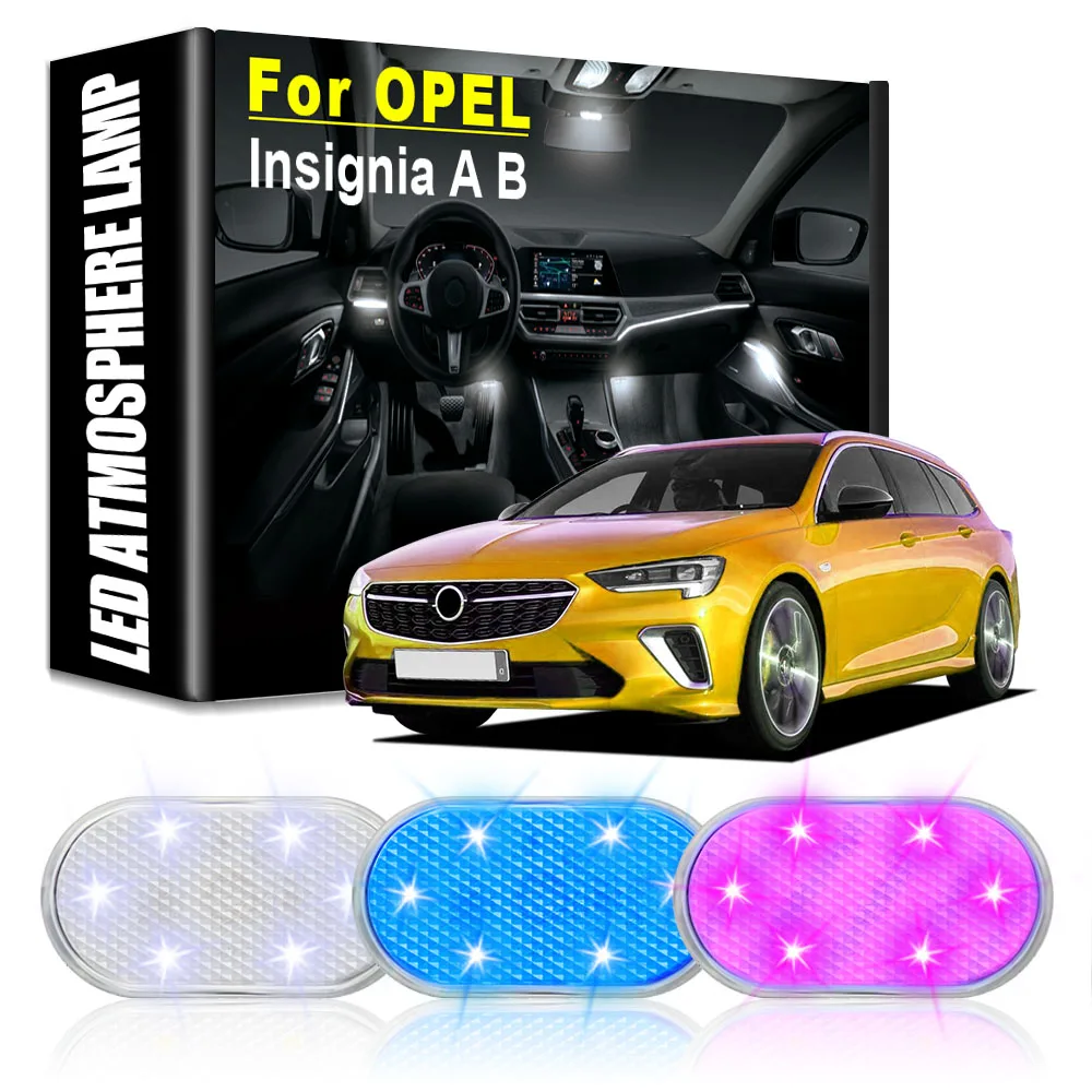 

Car LED Atmosphere Lights Car Rechargeable Touch Lamps Automotive Goods Car Accessories Auto Tools Gadgets for OPEL Insignia A B
