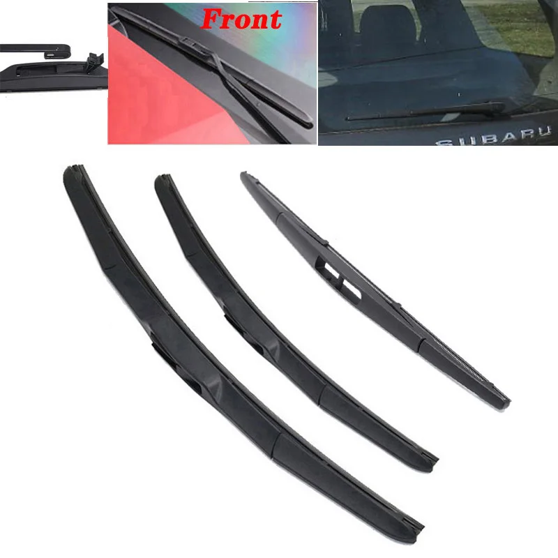 Передние и задние щетки стеклоочистителя для Subaru Forester 2003 2004 2005 2006 2007 SG лобовое