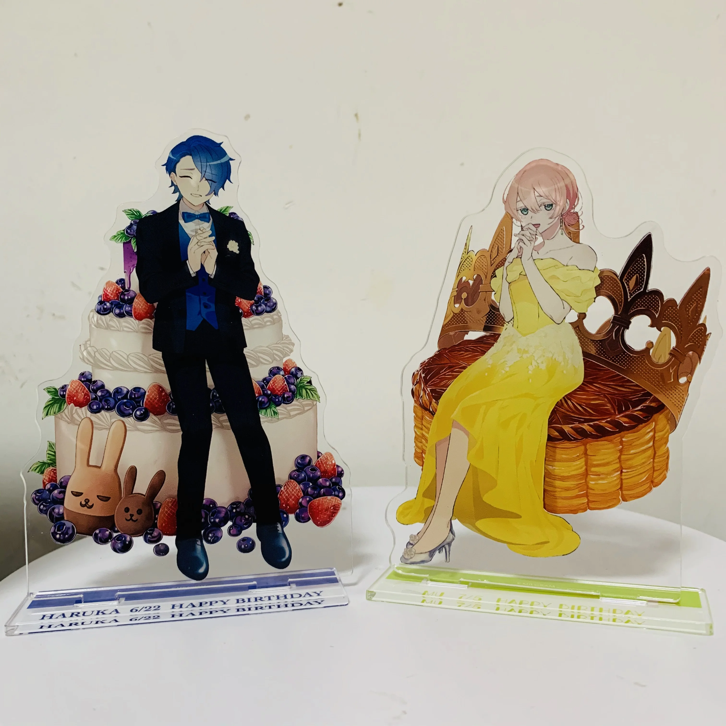 15CM MILGRAM Anime Acrylic Stand Figure Model Tabletop Toy MILGЯAM Haruka Sakurai Fuuta Kajiyama Mu Kusunoki Amane Momose Mahiru