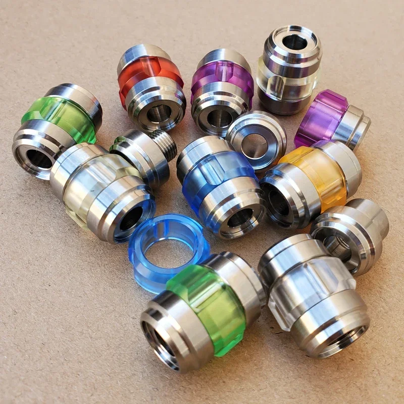 EDC титановый сплав планет нож бусины подвеска искусственное украшение своими