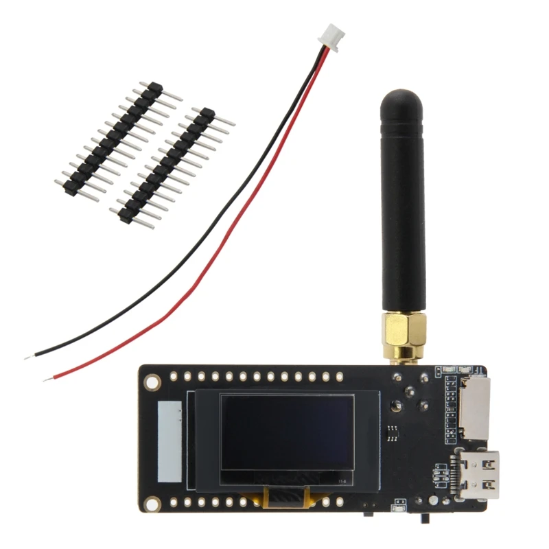 

D0UA LILYGO LORA V1.8-SX1280 ESP32 WIFI Bluetoot-compatible Wireless Module 0.96 inch OLED ORA-V1.8-SX1280 Development Board