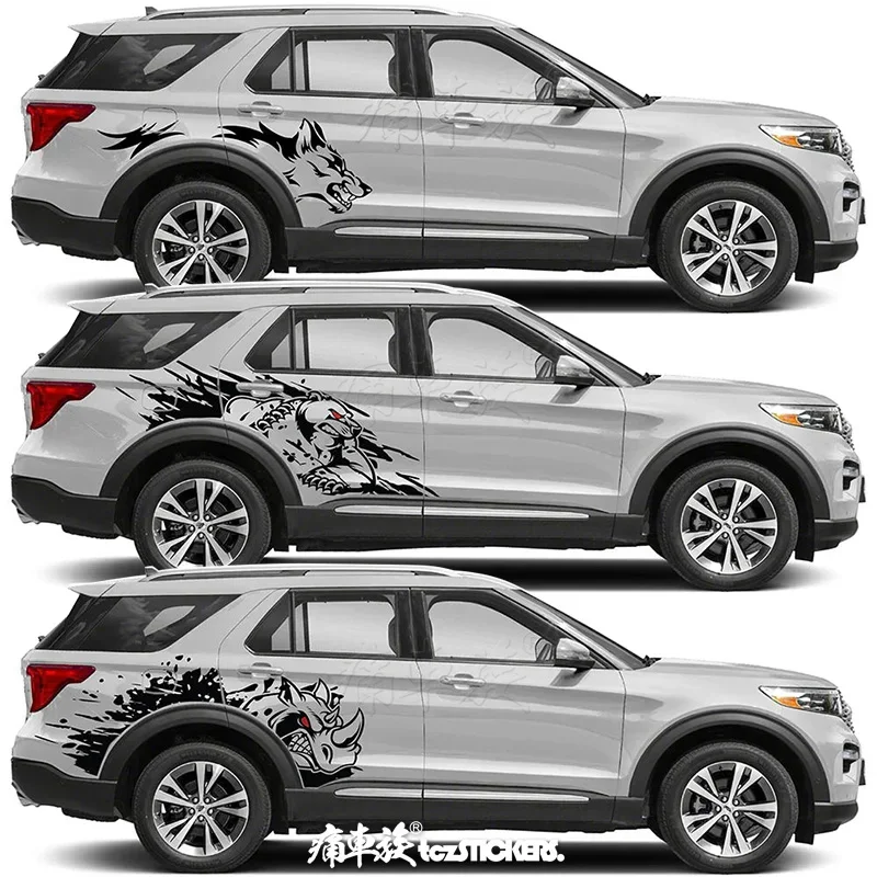 Автомобильная наклейка для Ford Explorer 2023 внешнее украшение модифицированная модная