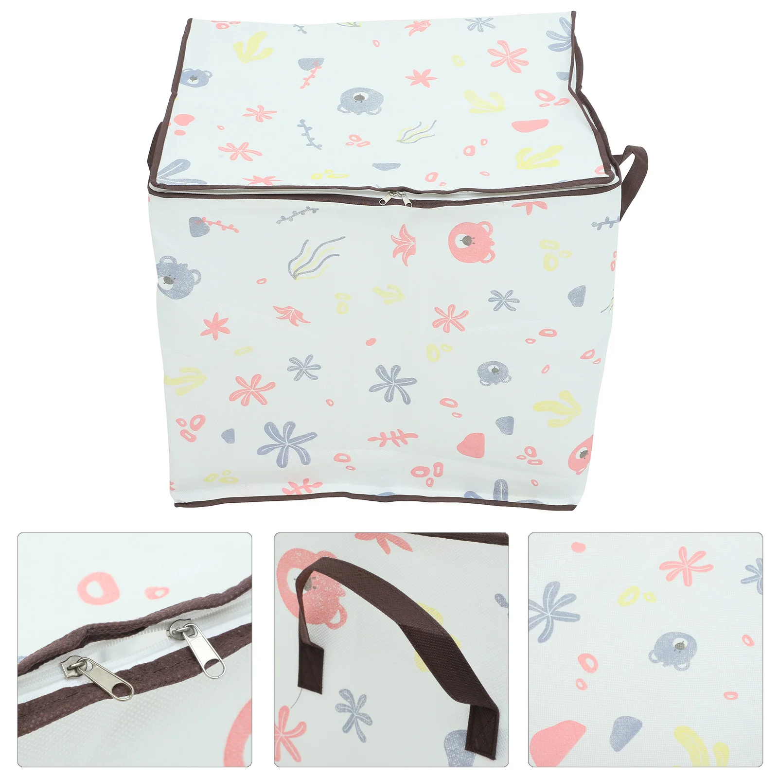 

High Capacity Clothes Storage Bag Travel Bins Bras Organizers Non-woven Fabric Clothing