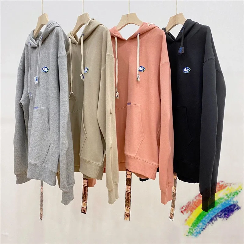 

AE Embroidery badge Adererror Hoodie Men Women Top Quality Ader Error Back Z-stitch Sweatshirts