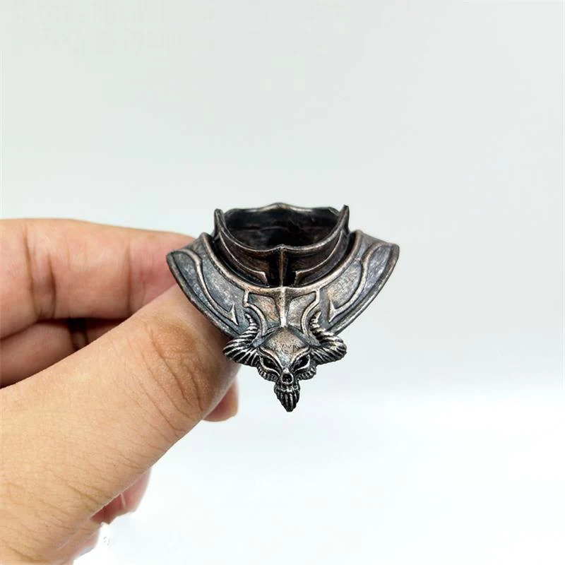 

TBLeague 1/6 PL2020-173C Knight Of Fire Warrior Black Neck Collar Armor Model For 12inch Action Doll Collectable