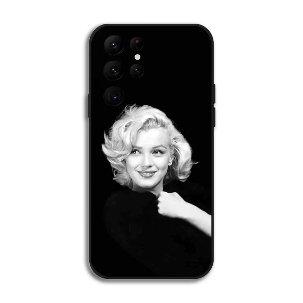 Чехол для телефона M-Marilyns M-Monroes Sexy Girl Samsung Galaxy S25 S24 S22 S23 Ultra S21 S20 Plus 5G Защитный