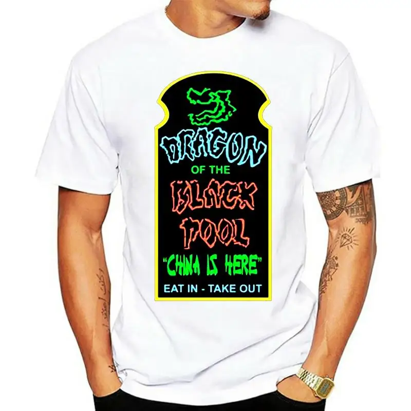 

Большие проблемы в маленьком Китае, культовые кинофанаты дракона пула, топы, футболка, топы большого размера, футболка