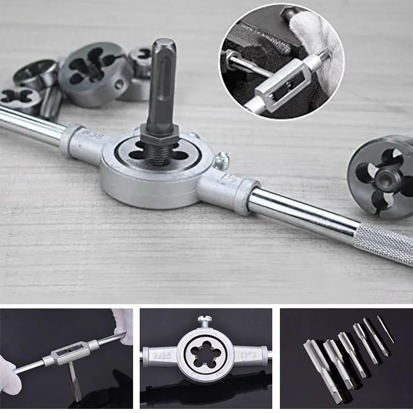 Набор метчиков и штампов из 110 шт. набор метрических матриц резьбонарезных