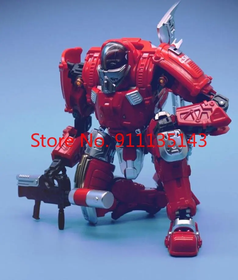 

MFT China Fire Search And Rescue Team CV-39 AGS-23 G1 Transformation MasterPiece MP Collectible Action Figure Robot Deformed Toy