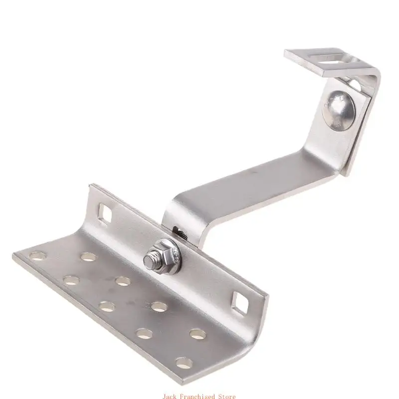 

Stainless Steel Solar Photovoltaic Side Mounting Bracket Height Adjustable Tile Roof Hooks Holder Accessores