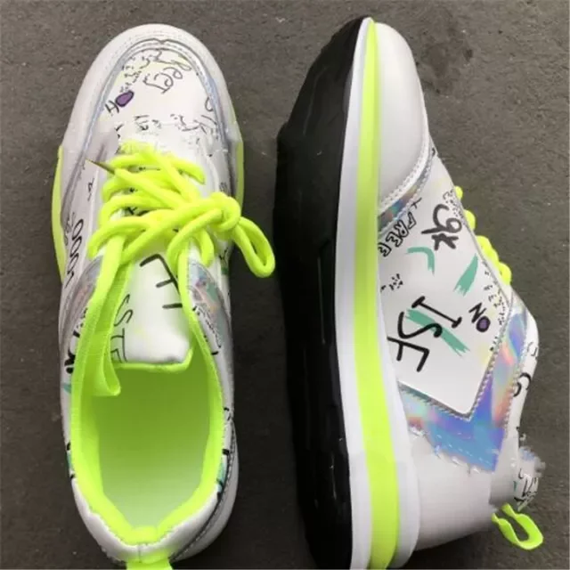 Sport Shoes 2023 New Spring Autumn Mesh Breathable Fashion  Flats Shoes Designer Mujer Lace Up Running Walking Sneakers