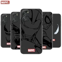 iron man spiderman phone case for xiaomi redmi 11 lite pro ultra 10 9 8 mix 4 fold 10t black cover silicone back prett
