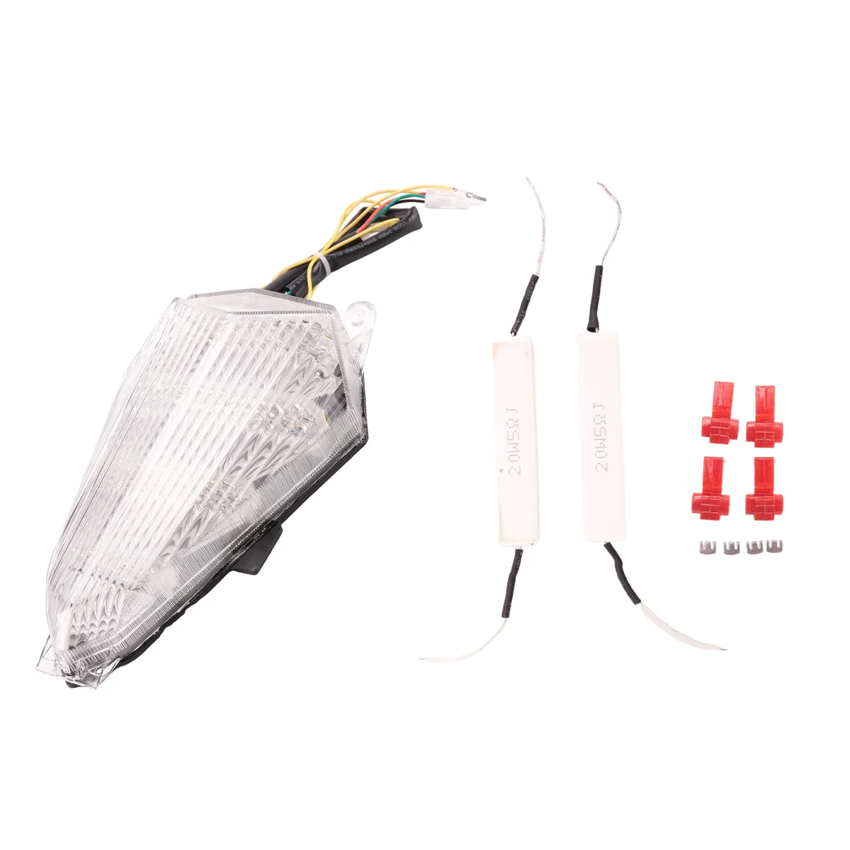 Задний фонарь для мотоцикла со светодиодной подсветкой Yamaha YZF R6 2008-2016