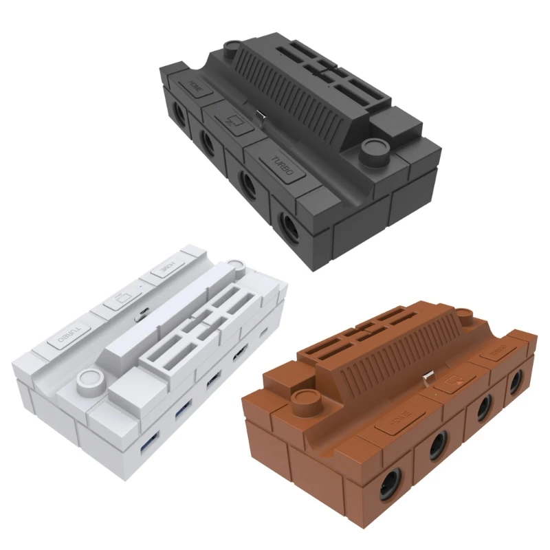 

Video Converter Docking Station TV Conversion Base Stand for Switch/Switch OLED/GC with Card Slot