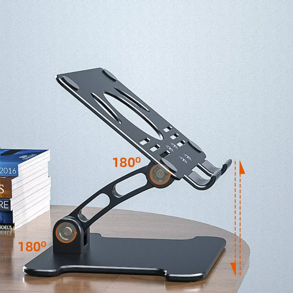 

For iPad Pro 12.9 11 10.2 Air Mini 2022 XiaoMi Samsung Huawei Desktop Adjustable Stand Tablet Stands Foldable Holder Dock Cradle
