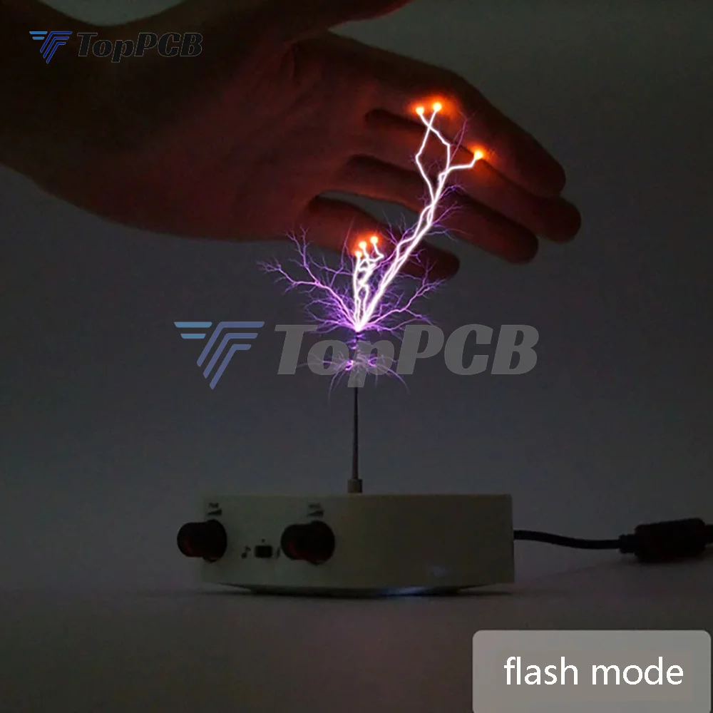 Bluetooth-совместимая музыкальная катушка Tesla AC110-240V 120W высокочастотный импульсный