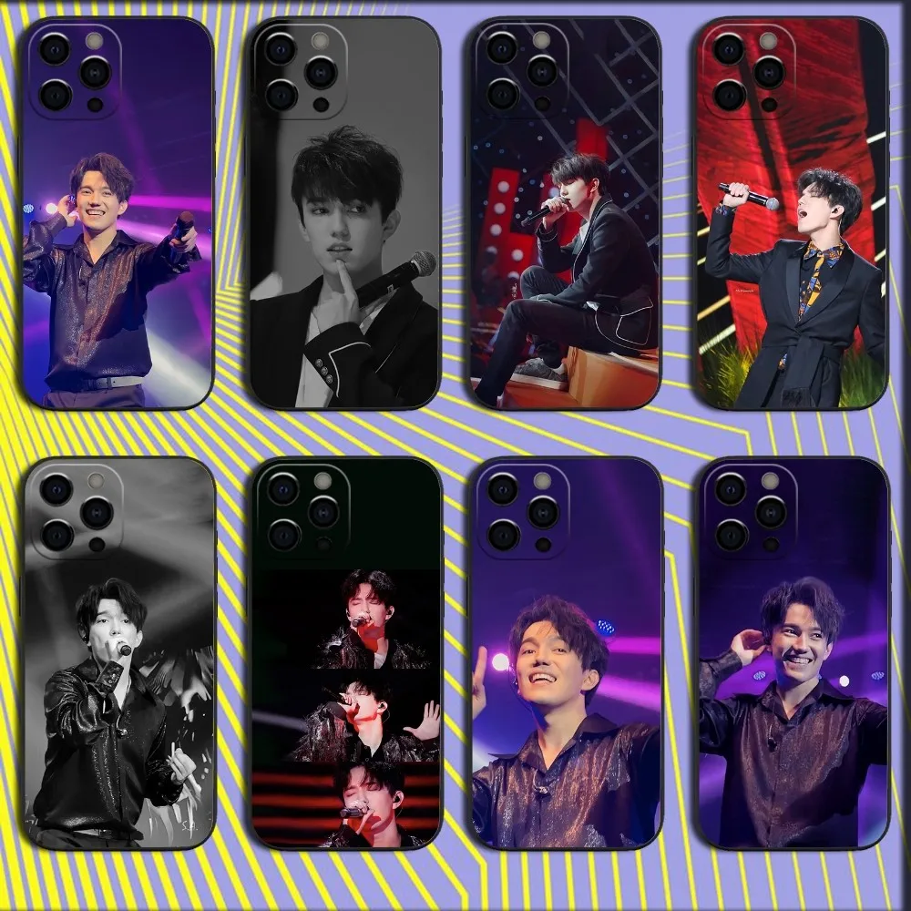 Kazakh D-Dimash K-Kudaibergen Phone Case For iPhone 16 15 14 13 12 11 Pro X XS Max XR Plus Mini Soft Black Cover