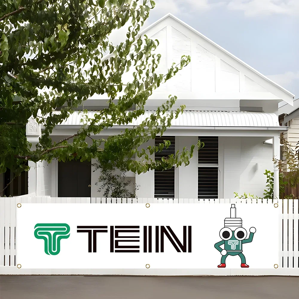 Фото 60X240 см Teins Racing Car Banner Автозапчасти Флаг Полиэстер Печатный Гобелен для гаража или уличного украшения №3