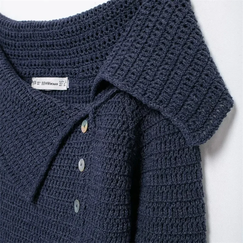 Edsa Женская Трикотажная Рубашка Асимметричного Кроя