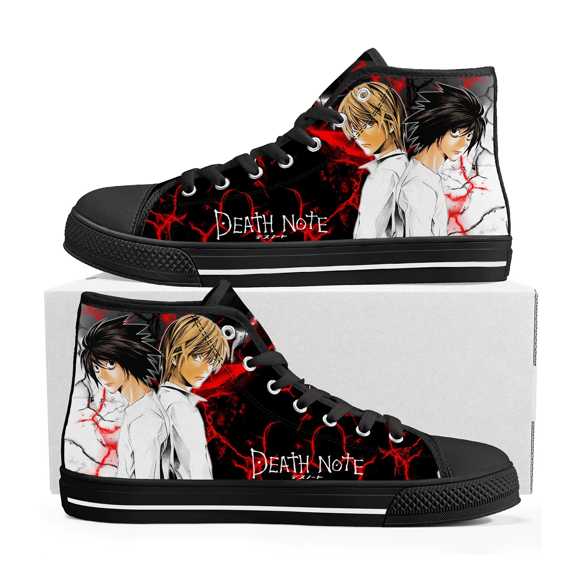 Рисунок 2 - Высокие кроссовки Death Note