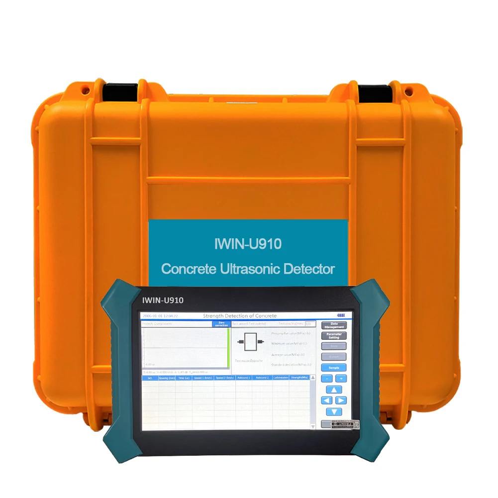 U910 UPV Ультразвуковая скорость импульса Звуковая целостность Тестирование свай