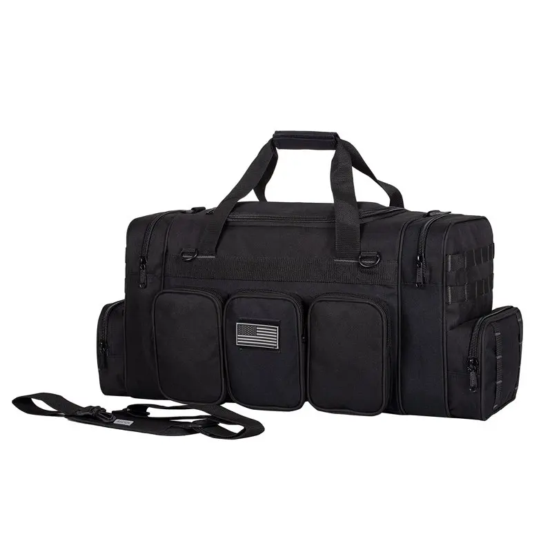 

22 Inch K-Cliffs Tactical Duffel Bag Military Gun Range Travel Gym Bags Black