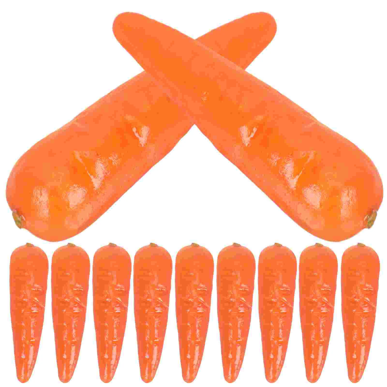 

Carrots Easter Artificial Carrot Foam Mini Decorations Vegetable Fake Props Vegetables Party Realistic Decor Food Faux Kitchen